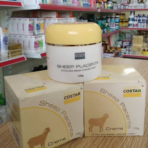 Kem Dưỡng Nhau Thai Cừu Sheep Placenta Creme Costar Úc 100g