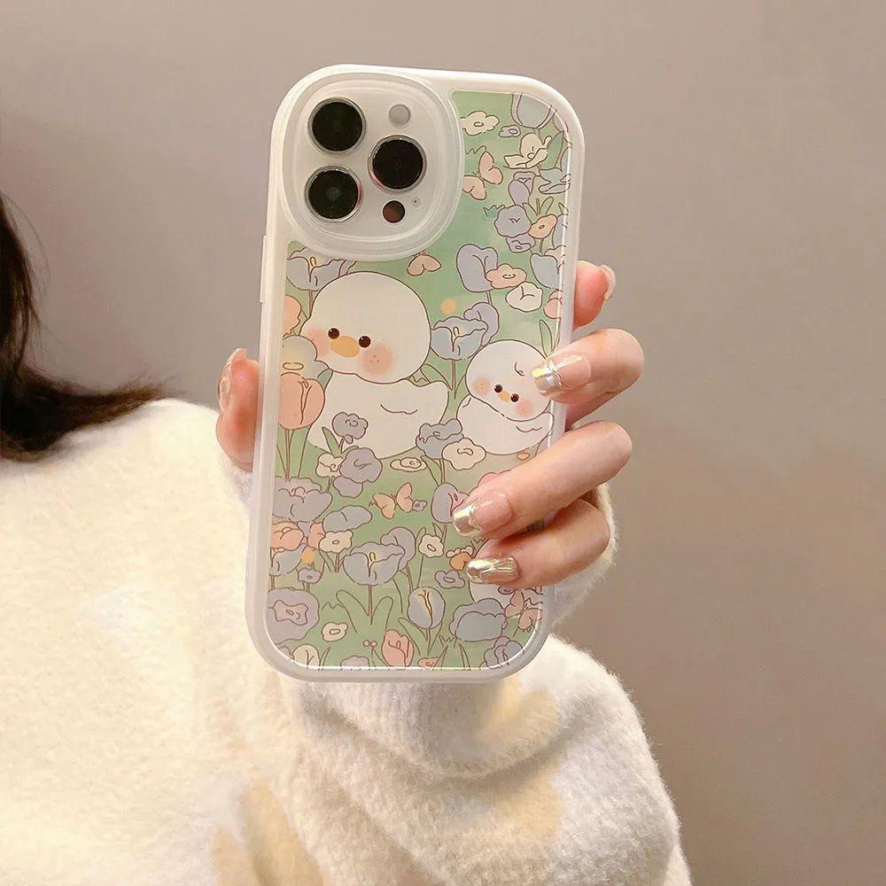 Ốp lưng iphone trong Vịt Xanh Siêu Dễ Thương 7/8/7plus/8plus/x/xsmax/Xr/11/11pro/11promax/12/12promax/13/14/pro/promax