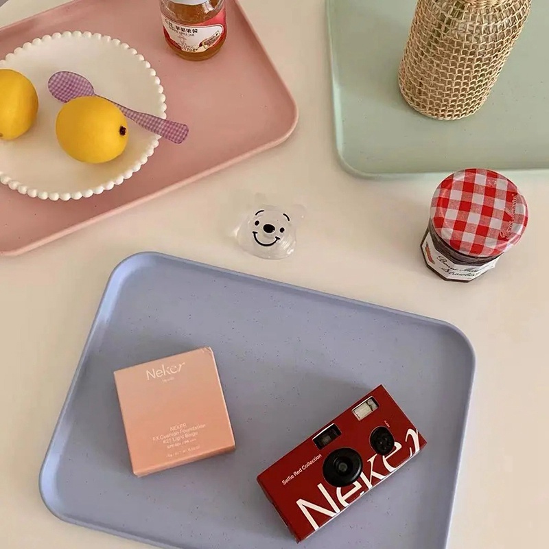 Khay Đựng Thức Ăn Trái Cây Màu Sắc Ngọt Ngào