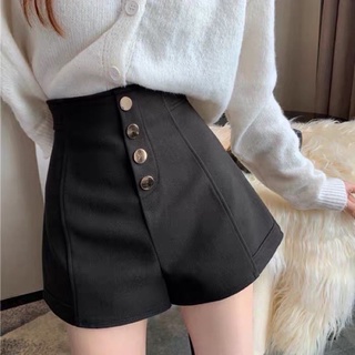 Quần short nữ cạp cao 4 cúc