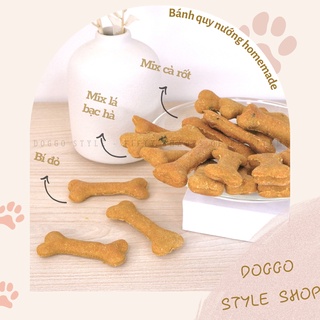 Treat Bánh Thưởng Cho Chó Bánh Cookie DOGGO Homemade Không Chất Bảo Quản 50G 100G/ Thức Ăn Cho Chó Thú Cưng