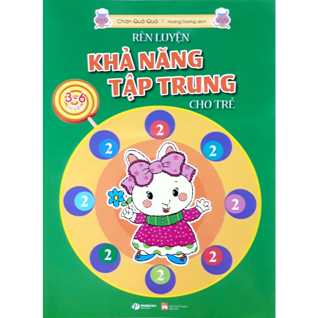 Sách - Rèn luyện khả năng tập trung - Chân Quả Quả