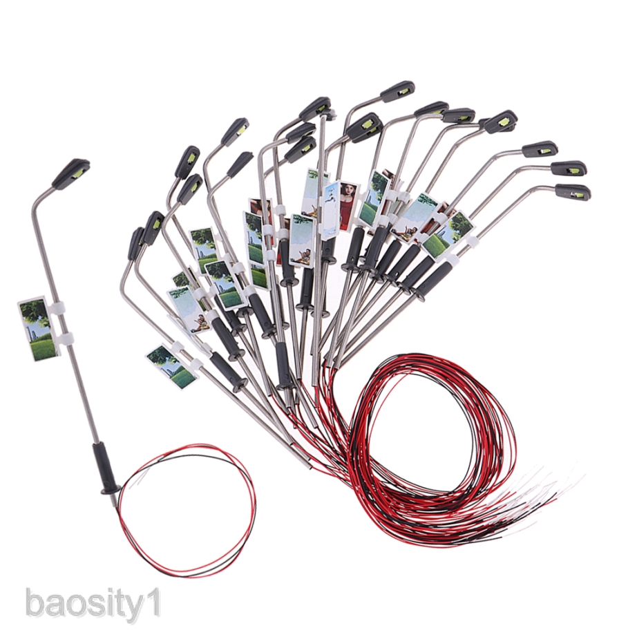 [Baosity1] 40 Đèn Đường Mini 11cm 3V 1: 100