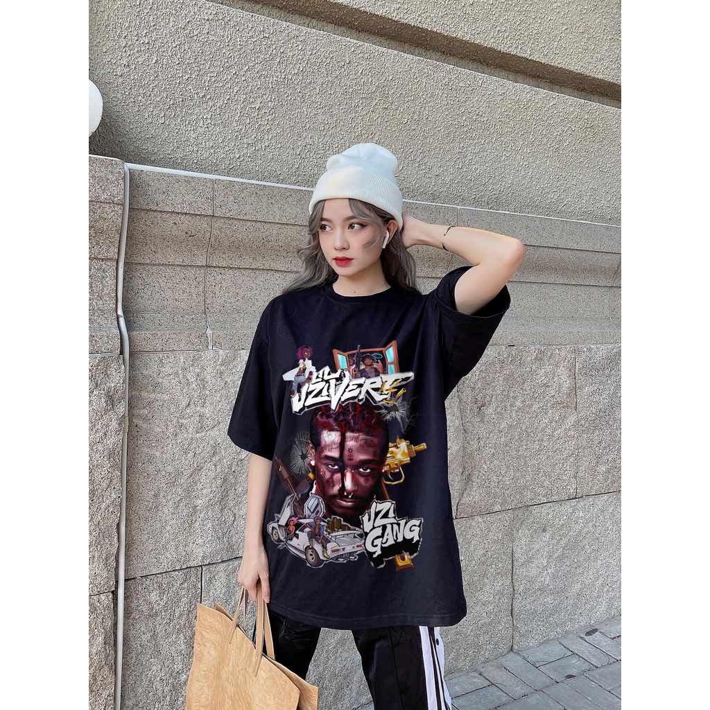 Áo thun ngắn tay oversize LIL UZI VERT