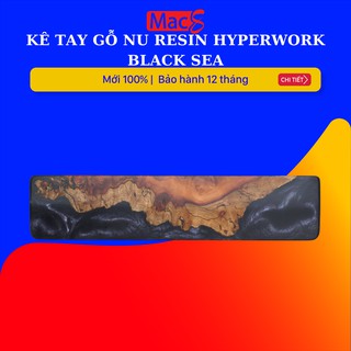 Kê tay gỗ Nu Resin HyperWork Black Sea