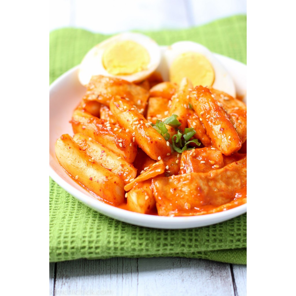 [SHIP HCM] Bánh gạo Tèobokki -  Tokbokki Hàn Quốc kèm chả cá 315g