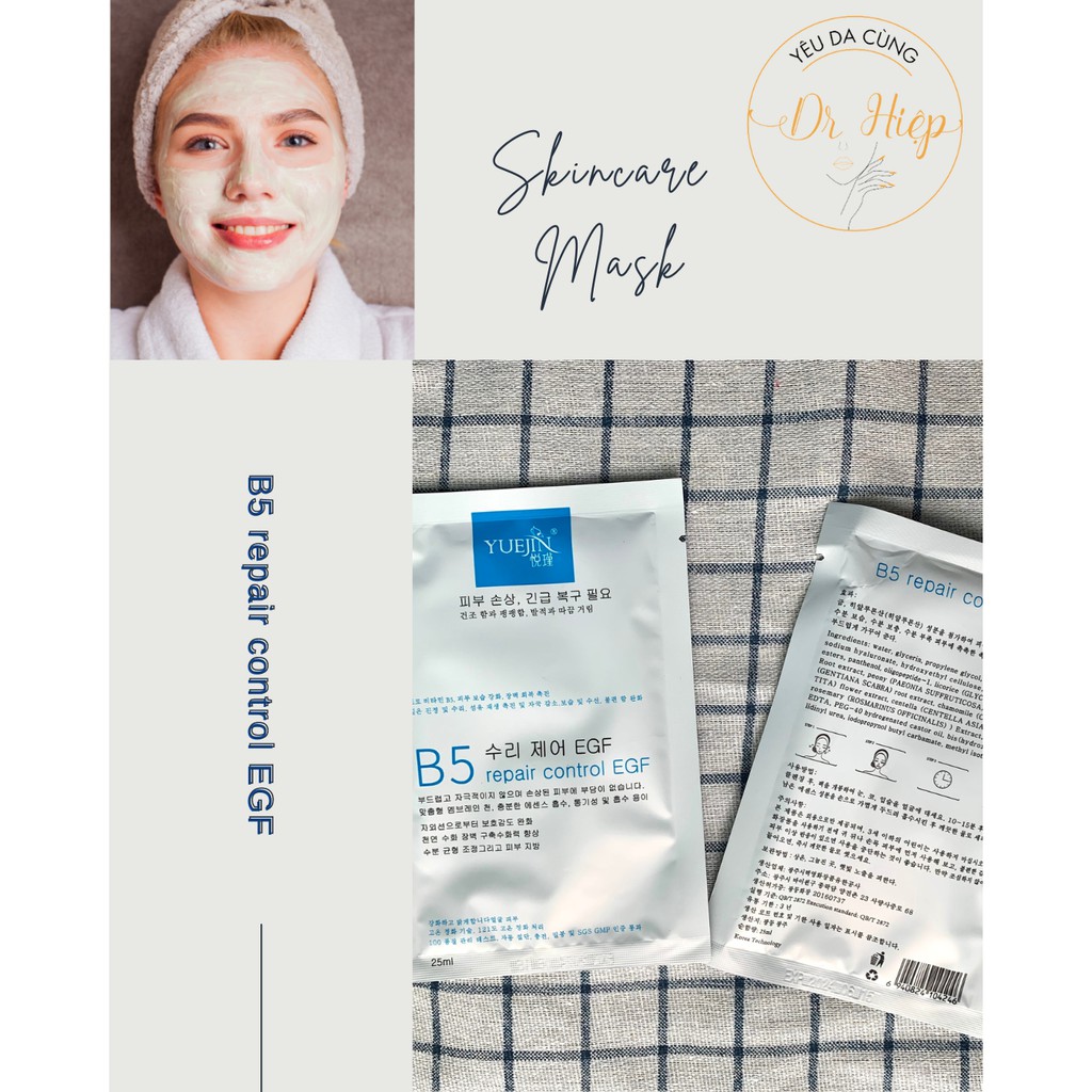 MẶT NẠ LÀM DỊU DA YUEJIN B5 REPAIR CONTROL EGF | BigBuy360 - bigbuy360.vn