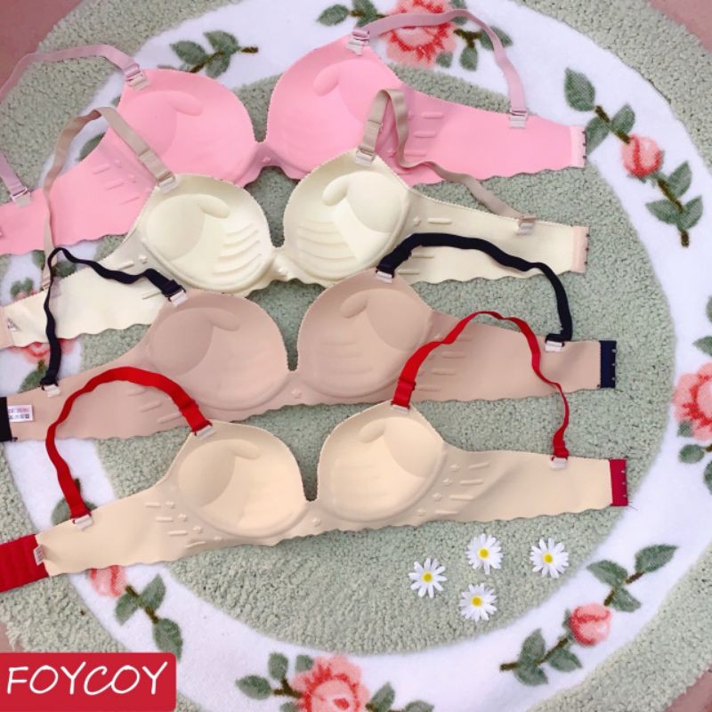 ÁO NGỰC SU 3D HOA HỒNG NÂNG NGỰC TẠO KHE [BI & CI] | BigBuy360 - bigbuy360.vn