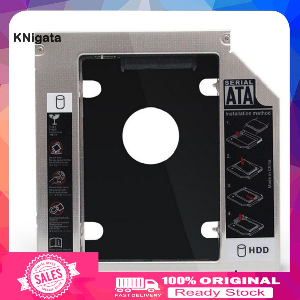 Khay Đựng Ổ Cứng Ssd Sata3 9.5mm Bằng Hợp Kim Nhôm
