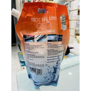 Nước rửa kính oto Citiq - Công nghệ 4.0 của Mỹ