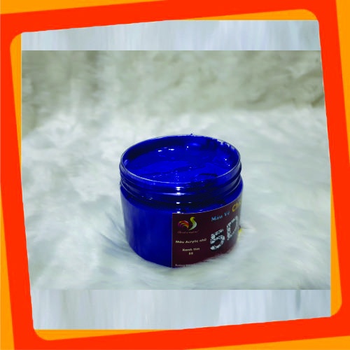 Màu Acrylic nhũ Metallic ánh kim Hungacolor lấp lánh hũ 120ml