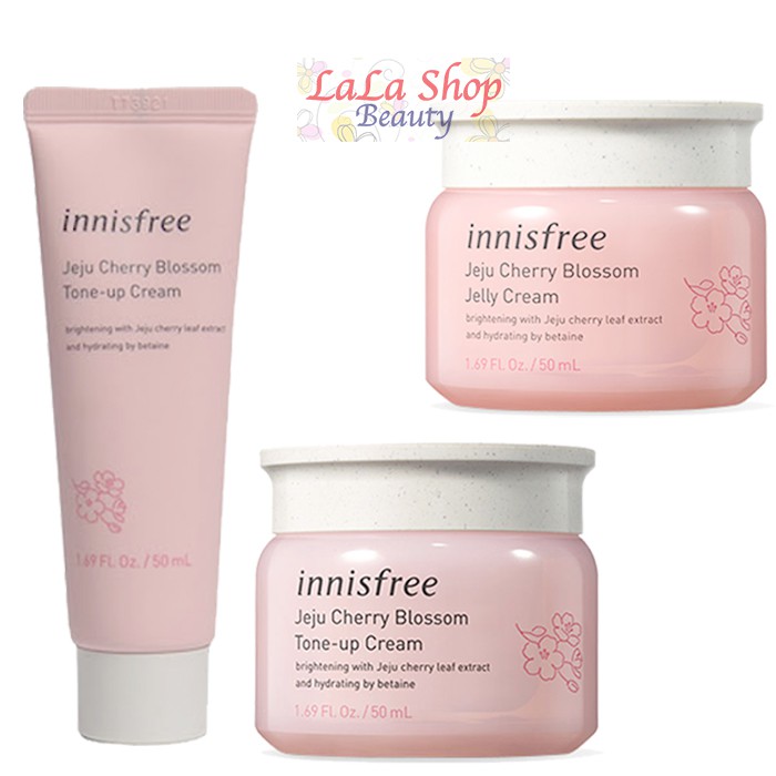 Kem Dưỡng Trắng Da Innisfree Jeju Cherry Blossom Tone Up Cream