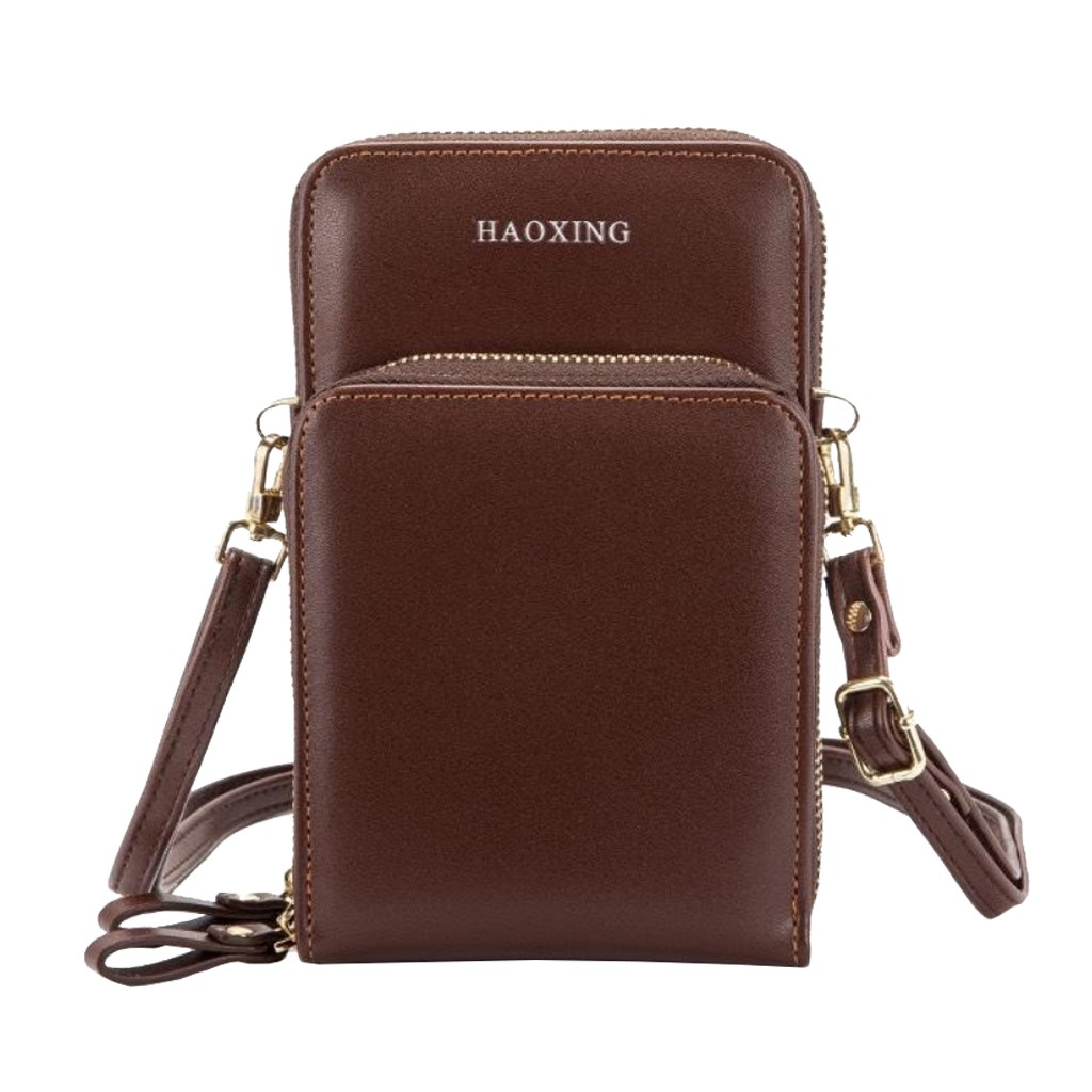 Túi Nam Mini Tiện Dụng Năng Động Hàn Quốc Chất Da Đẹp Đeo Chéo Có Hai Ngăn Kéo Khóa Riêng Biệt PB032 | BigBuy360 - bigbuy360.vn