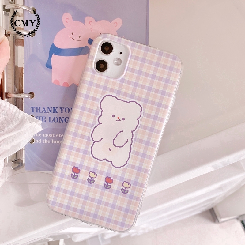Ốp lưng silicon hoạ tiết hoạt hình cho iPhone11/11Pro 11pro Max X XR XS XS MAX 7 8 plus