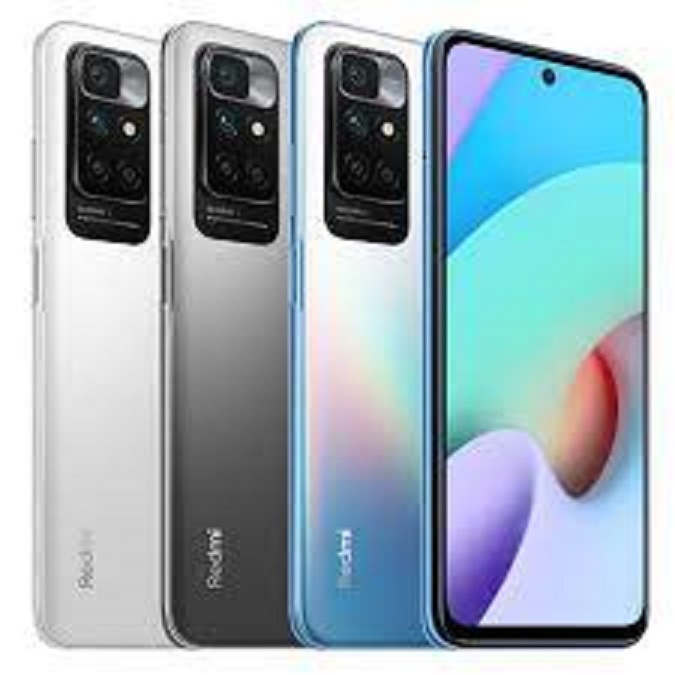 Điện thoại Xiaomi Redmi 10 ram 4G rom 64G Chính Hãng, Màn hình: IPS LCD6.5", Camera sau:50 MP 8 MP, 2 MP, 2MP - BNN