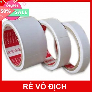 BĂNG KEO 2 MẶT CÁC SIZE 1.2F, 2.5F, 5F - BĂNG DÍNH - BĂNG KEO