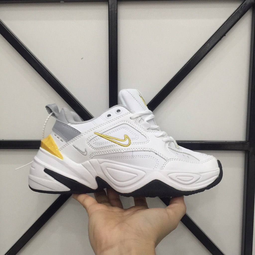 GIÀY NIKE M2K TEKNO MẦU TRẮNG GÓT VÀNG