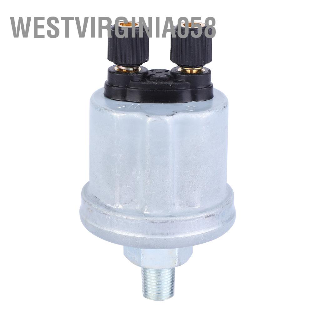 Cảm Biến Áp Suất Dầu Westvirginia058 1 / 8-27 NPTF 0-10 Chuyên Dụng Cho VDO