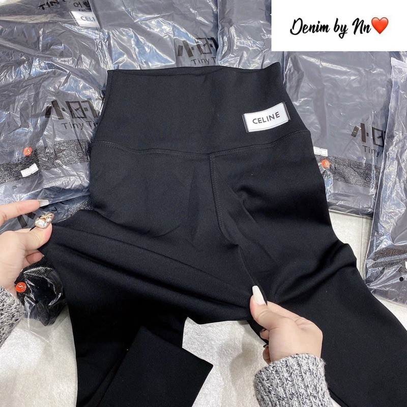 Quần legging lót nỉ lông cạp cao ⚡𝐅𝐑𝐄𝐄𝐒𝐇𝐈𝐏⚡ Quần legging lót nỉ cạp cao, êm mềm, dày dày dặn ấm áp. | BigBuy360 - bigbuy360.vn