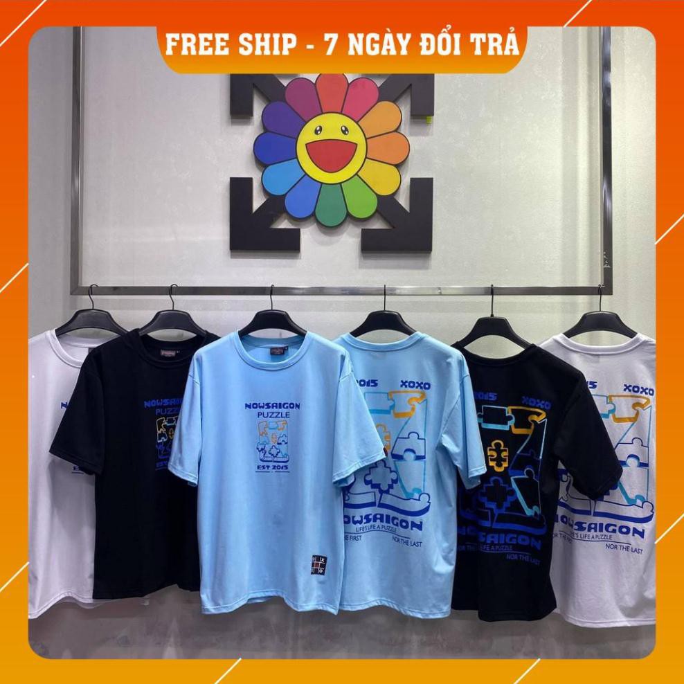 áo thun tay lỡ form rộng nam nữ now sài gòn full tag | BigBuy360 - bigbuy360.vn