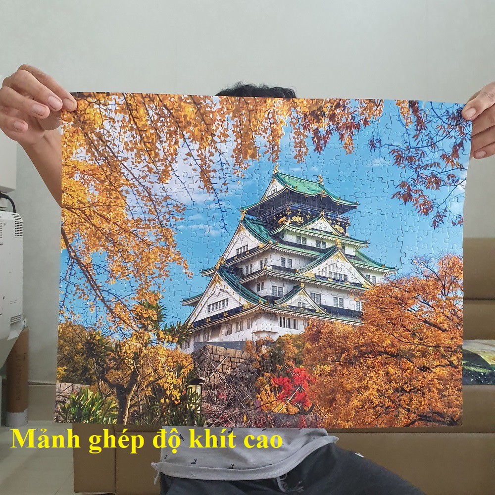 Bộ tranh xếp hình jigsaw puzzle cao cấp 1000 mảnh ghép – Sơn Thủy Hữu Tình