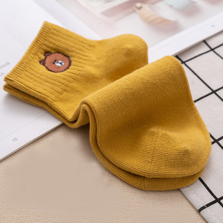 Set 10 đôi tất gấu kèm túi