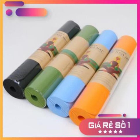 💖FREESHIP - Giá Sỉ💖 Thảm Yoga - Thảm Tập Yoga  TPE Dày 2 Lớp - Đồ Gia Dụng Thông Minh