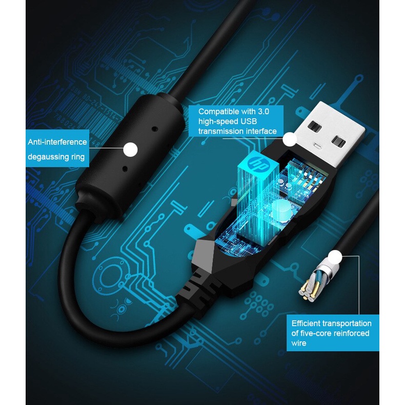 Chuột Chơi Game HP M160 DPI 1000 3D Có Đèn LED Nền