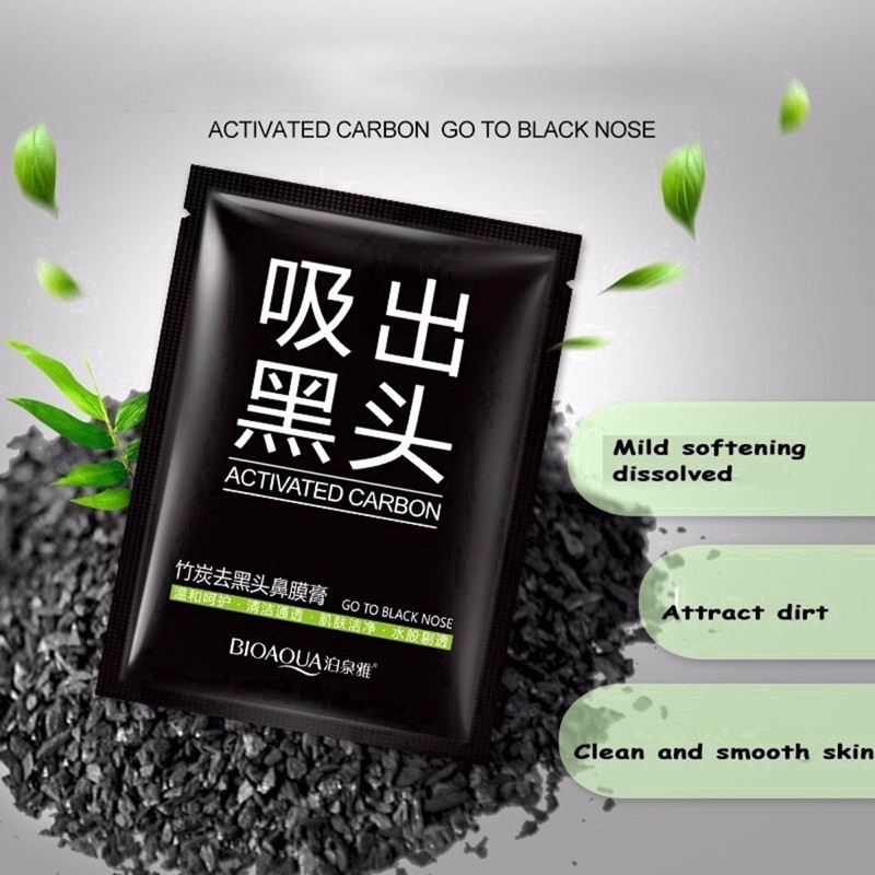 Quà tặng: Gói hút mụn_đầu_đen than tre hoạt tính