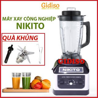Máy xay công nghiệp nikito 4800w xay thịt cá, rau củ quả, sinh tố, ngũ cốc, đồ khô...