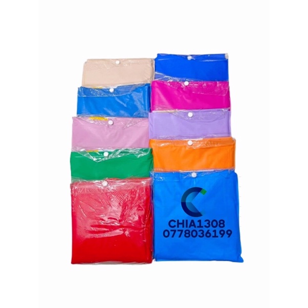 ÁO MƯA TRẺ EM BÍT KÍN 2 BÊN NHỰA PVC CAO CẤP ( sỉ ib)