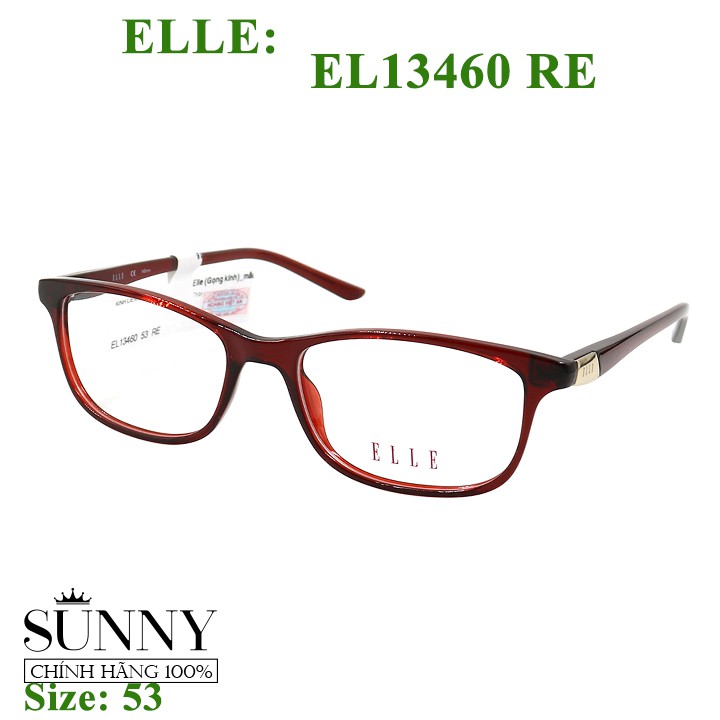 EL13460 - gọng kính Elle chính hãng, bảo hành toàn quốc