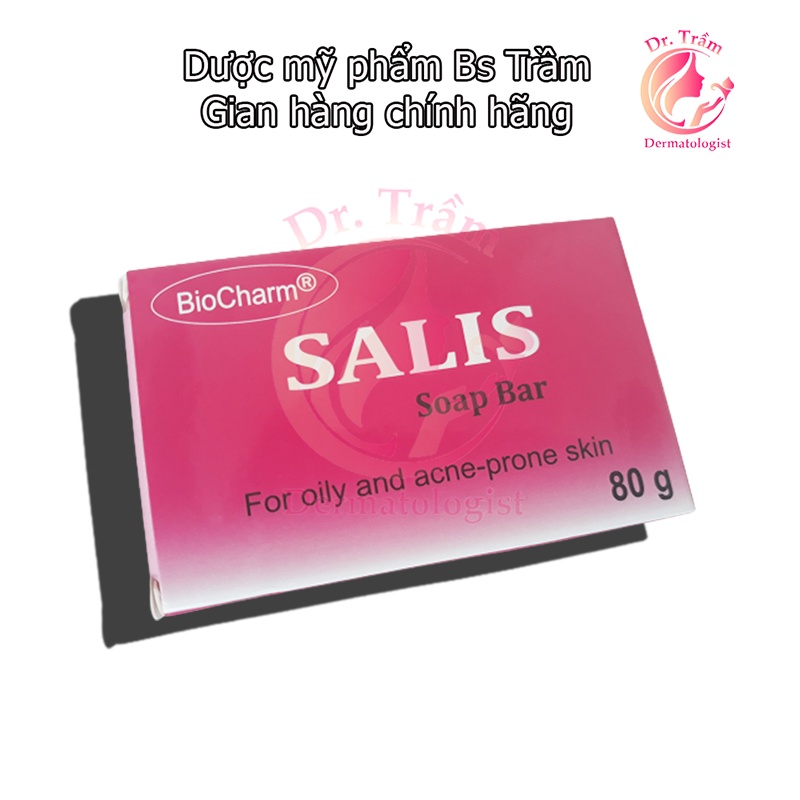 Salis soap bar - Xà phòng y khoa giảm mụn, giảm tiết dầu