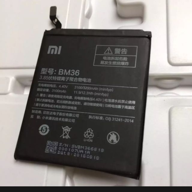Pin Xiaomi Mi5s M5S Mi 5S BM36 Chính Hãng xịn có bảo hành