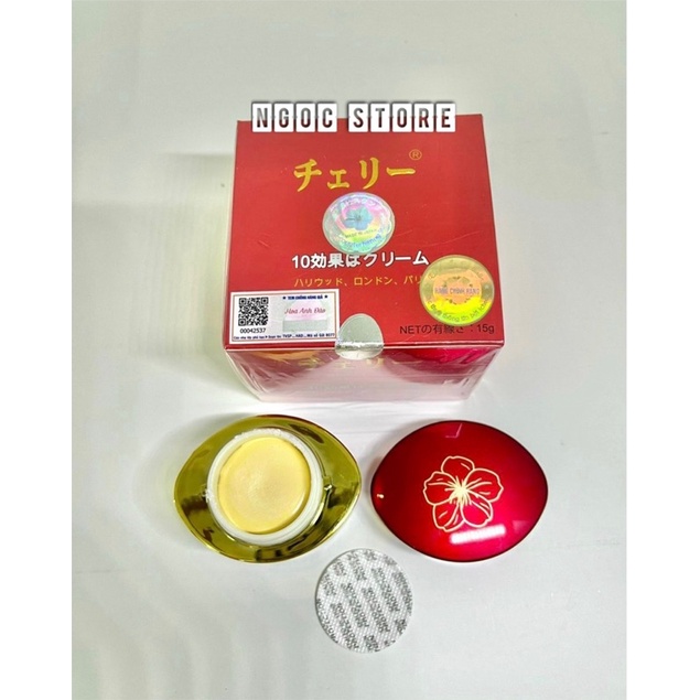 Kem Hoa Anh Đào Đỏ Chính Hãng Nhật Bản 15g