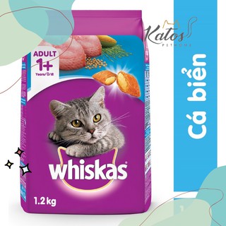 Hạt khô mèo Whiskas túi 1.2kg