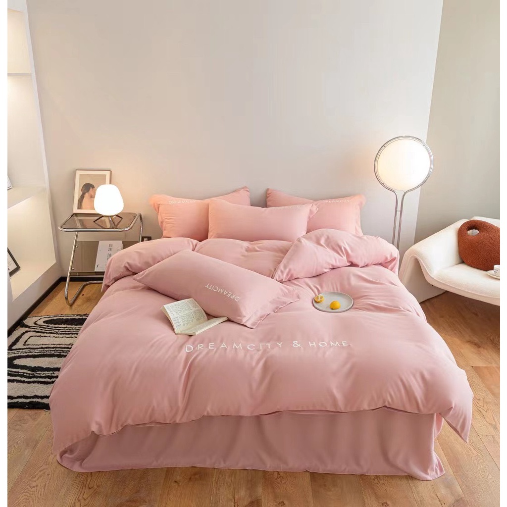 Bộ chăn ga gối cotton tici mẫu mới, chất tici dầy dặn mềm mịn mát không nhăn, bai dão hay xù vải dùng 4 mùa
