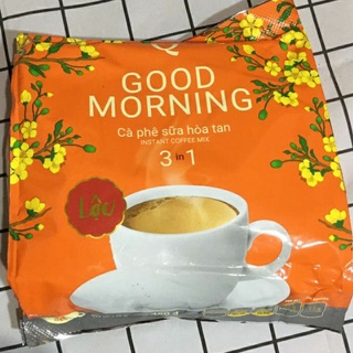 Cà phê buổi sáng good morning bịch 24 ống x 20g (480g) (Cà phê Trần Quang)