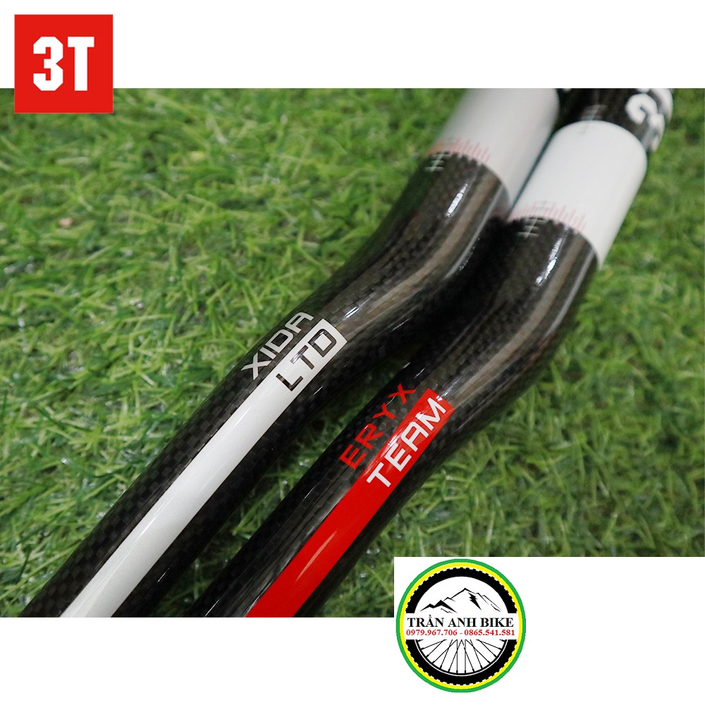 Ghi đông carbon xe đạp địa hình 3T 31.8mm x 720mm