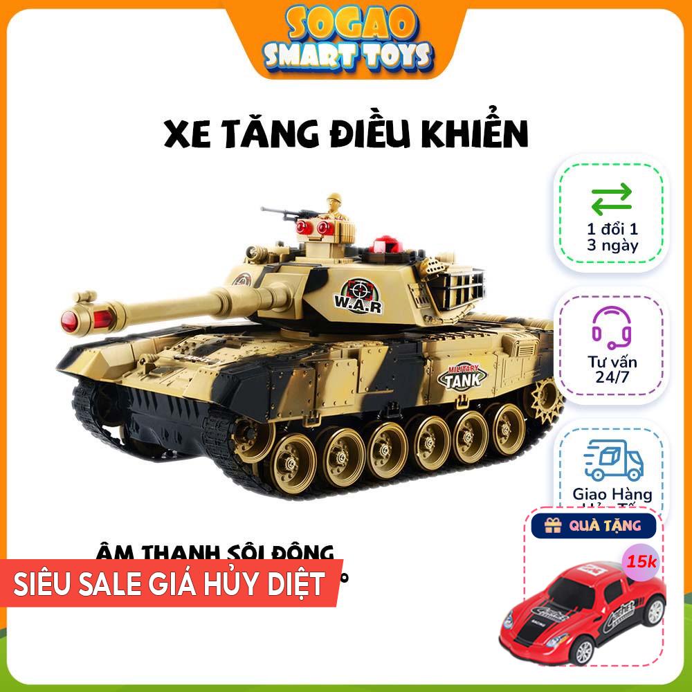 Xe Tăng Điều Khiển Sogao, Xe Tăng Đồ Chơi Trẻ Em Biến Hình Nhựa Abs An Toàn Nâng Cấp Nhiều Tính Năng