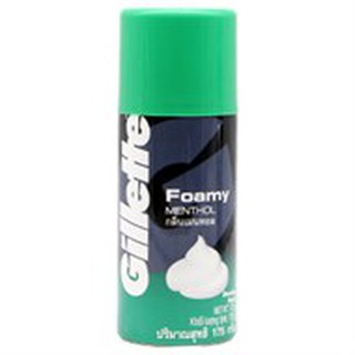 Bọt cạo râu Gillette Foamy hương Bạc Hà 175g