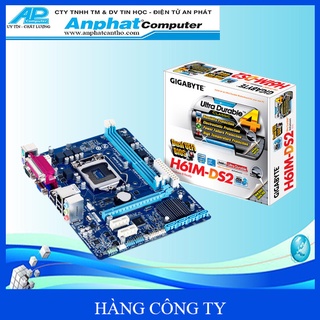 Bo mạch chủ main gigabyte h61m-ds2 - hàng công ty - bảo hành 36 tháng