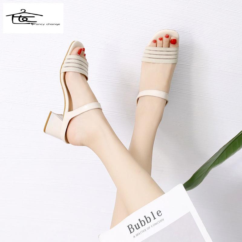 Dép Sandal Phong Cách Phương Tây Thời Trang Mùa Hè Cho Nữ