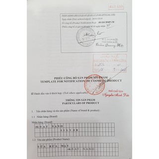 Sữa rửa mặt Sat Nano