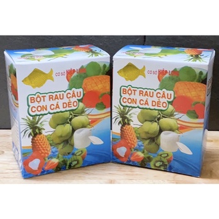 Bột Rau Câu Con Cá Dẻo Hiệp Long (1hộp/12gói)