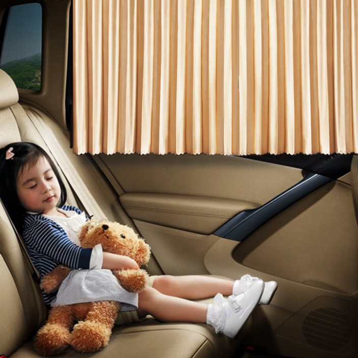 Sản Phẩm Bộ 4 Rèm Vải Thông Minh Che Nắng 4 Cánh Cửa Xe Hơi, Ô Tô Cao Cấp DC-CC21 .