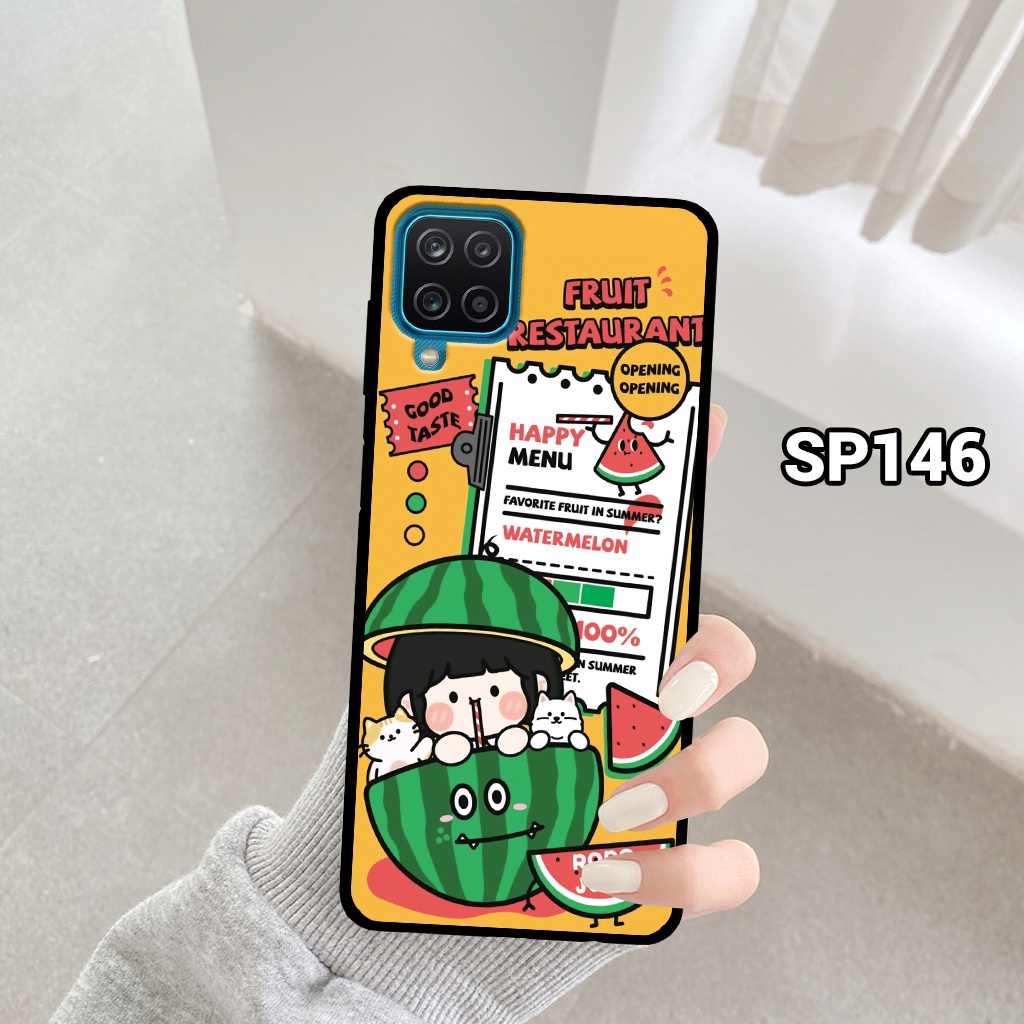 Ốp lưng điện thoại Samsung Galaxy A12/ A22 4G/ A22 5G in hình hoa quả bơ xanh, hoạt hình