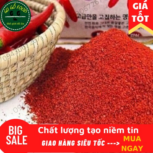 BỘT ỚT LÀM KIM CHI HÀN QUỐC ĐỨC HẢI (GÓI 100gr)