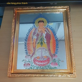 bài vị chạm Di đà