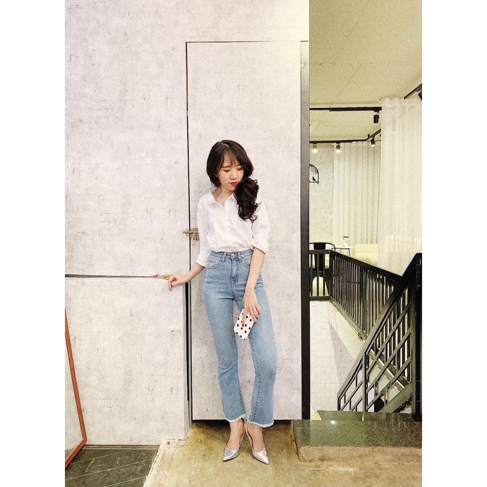 bán buôn quần bò loe xanh | BigBuy360 - bigbuy360.vn